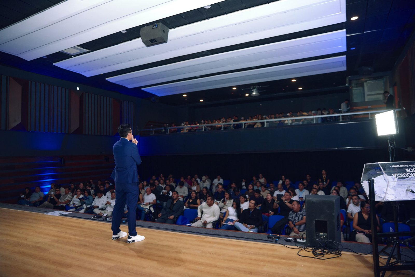 Asistentes en el auditorio de El Poder de las Franquicias Vol. 3 en Perú